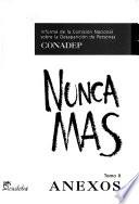 Nunca más: Anexo I (continuación): Víctimas de desaparición forzada y ejecución sumaria, listado O-Z ; Anexo II: Víctimas de desaparición forzada y ejecución sumaria, 28