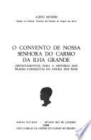 O convento de nossa senhora do carmo da ilha grande
