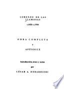 Obra completa y apéndice