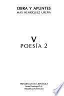 Obra y apuntes: pt. 2 Poesía
