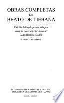 Obras completas de Beato de Liebana