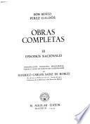 Obras completas de don Benito Pérez Galdós ...