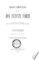 Obras completas de Don José Clemente Fabres