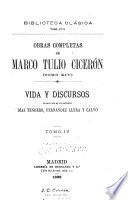 Obras completas de Marco Tulio Cicerón ; traducidas del Latin por D. Marcelino Menendez Pelayo