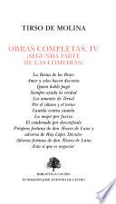 Obras completas de Tirso de Molina