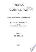 Obras completas: Poesias.-t.2.Prosa literaria.-t.3.Politica, finanzas, obras publicas, instruccion