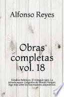 Obras completas vol. 18