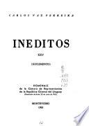 Obras de Carlos Vaz Ferreira: Inéditos (Suplemento)