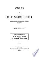 Obras de D.F. Sarmiento: Conflicto y armonías de las razas en América. 1900
