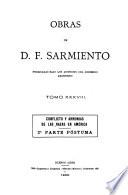 Obras de D. F. Sarmiento