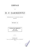 Obras de D.F. Sarmiento: Papeles del presidente, 1868-1874. 1902
