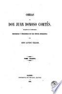 Obras de Don Juan Donoso Cortés
