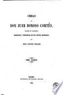 Obras de Don Juan Donoso Cortés, Marqués de Valdegamas