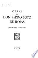 Obras de Don Pedro Soto de Rojas
