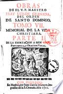 Obras de el V.P. maestro Fray Luis de Granada ... tomo 1. \\-27.]