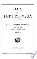 Obras de Lope de Vega, publicadas por la Real academia española