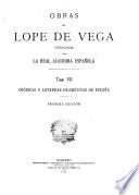 Obras de Lope de Vega publicadas por la Real Academia Española