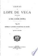 Obras de Lope de Vega, publicadas por la Real Academia Española
