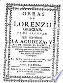 Obras de Lorenzo Gracian