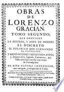 Obras de Lorenzo Gracian
