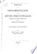 Obras de ornamentación y de artes industriales