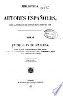 Obras del Padre Juan de Mariana