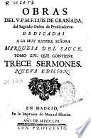 Obras del V.P.M.F. Luis de Granada del sagrado Orden de Predicadores ...