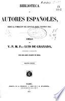 Obras del v.p.m. Fray Luis de Granada