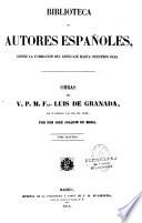 Obras del V.P.M. fray Luis de Granada