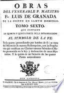 Obras del Venerable Fr. Luis de Granada