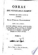 Obras del venerable Kempis, 1