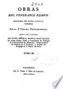Obras del venerable Kempis