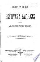 Obras en prosa festivas y satíricas ...