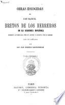 Obras escogidas de Don Manuel Bretón de los Herreros