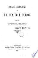 Obras escogidas de Fr. Benito J. Feijoo