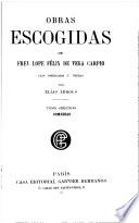 OBRAS ESCOGIDAS DE FREY LOPE FELIX DE VEGA CARPIO