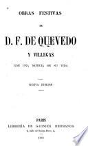 Obras festivas de D.F. de Quevedo y Villegas