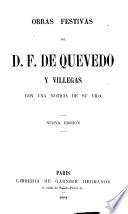 Obras festivas de D.F. de Quevedo y Villegas