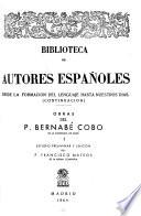 Obras: Historia del Nuevo Mundo