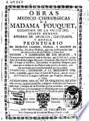 Obras medico-chirurgicas de Madama Fouquet