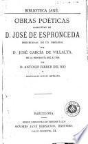 Obras poéticas completas de D. José de Espronceda