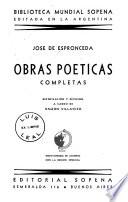 Obras poéticas completas