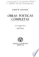 Obras poéticas completas