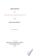 Obras poéticas de d. Diego Hurtado de Mendoza