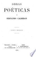 Obras poéticas de Fernando Calderon