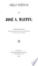 Obras poéticas de José A. Maitin