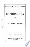 Obras poéticas: El diablo mundo
