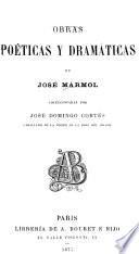 Obras poéticas y dramáticas de José Mármol