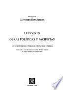 Obras políticas y pacifistas