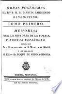 Obras posthumas del Rmo. P.M. Fr. Martín Sarmiento benedictino